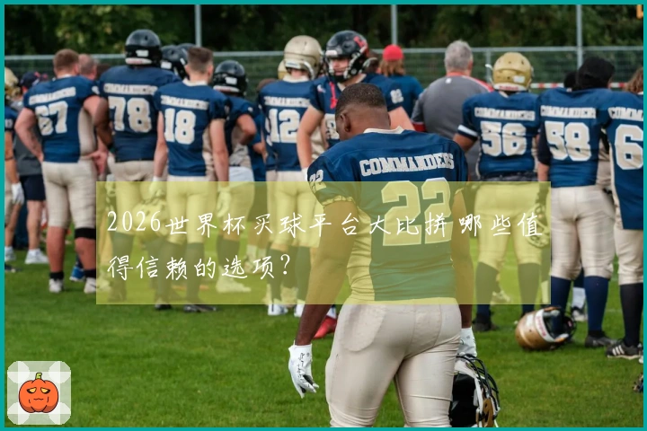 2026世界杯买球平台大比拼 哪些值得信赖的选项？